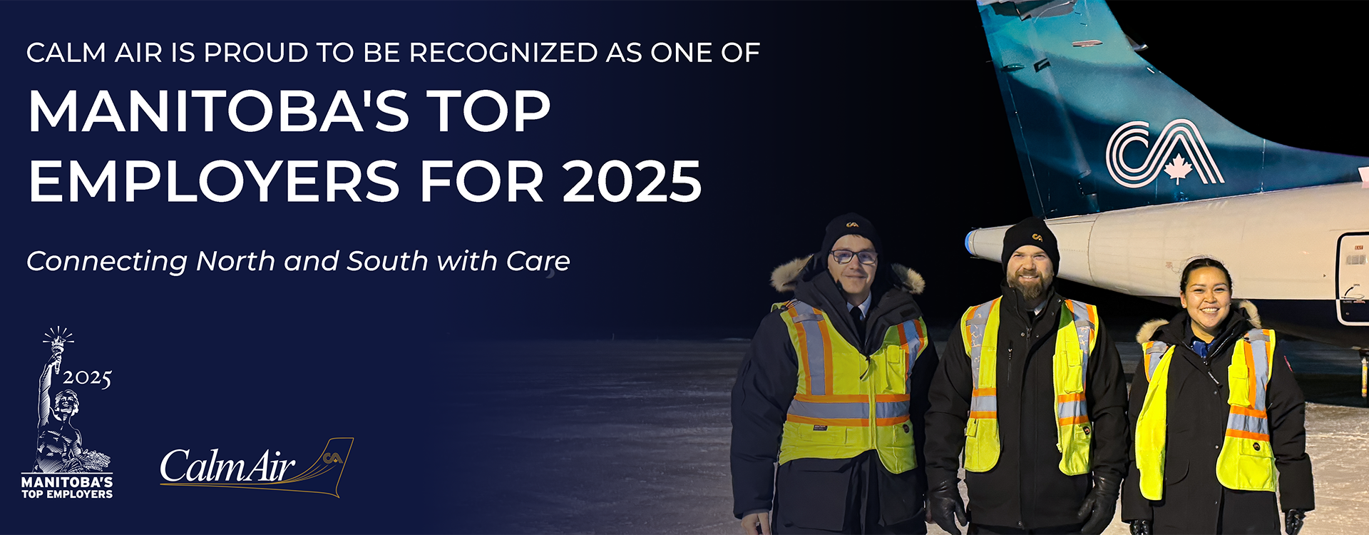 Manitoba's Top Employer according to Canadastop100.com